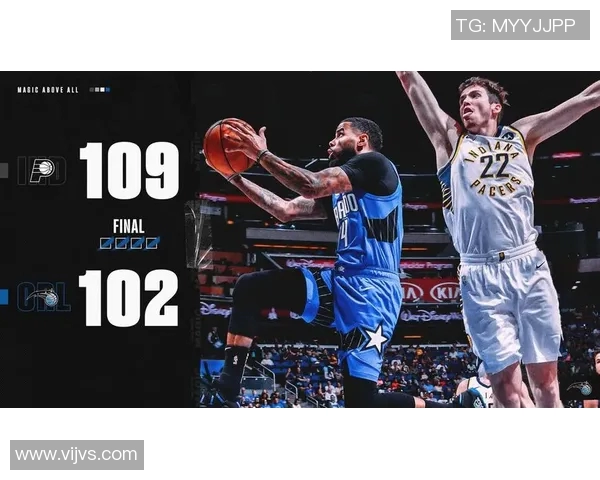 步行者击败魔术，拉文莫托15+15带领球队胜利